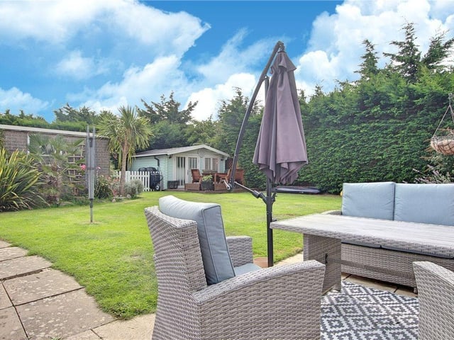 This three-bedroom terraced house with substantial garden is on the market with Michael Jones Estate Agents priced at £340,000
