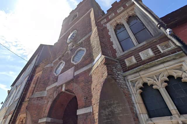 Lewes District Council said they will carry out repairs and refurbishment of Lewes Market Tower in two phases. Photo: Google Street View