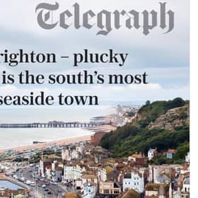 Hastings named the south's most exciting seaside town