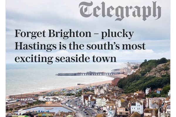Hastings named the south's most exciting seaside town