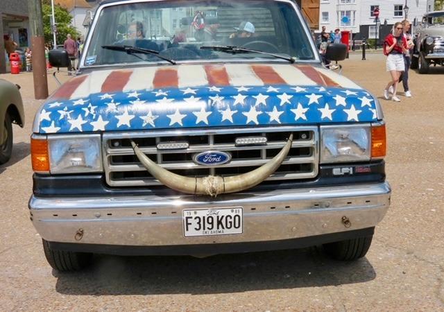 American classic car show