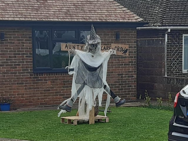 Spectacular scarecrows on display in the Ferring Scarecrow Festival 2022