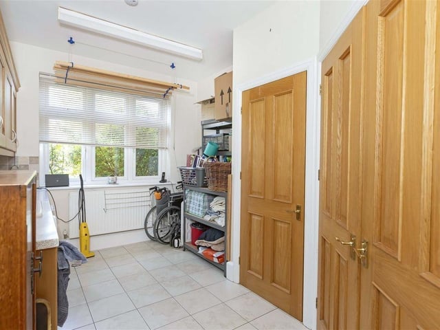 This end-of-terrace, five-bedroom property is on a corner plot in Grand Avenue, just a short walk from the town centre and yards from the beach. It has come on the market with Robert Luff & Co priced at £850,000.