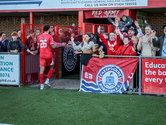 Eastbourne Borough v Welling United, Isthmian Premier