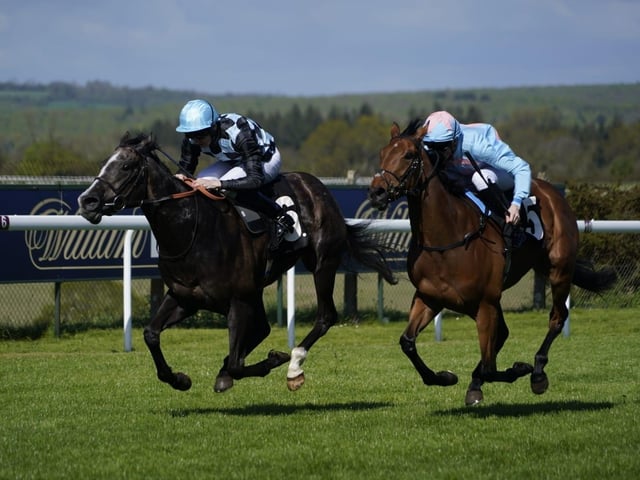 The sun came out for Goodwood Racecourse's first Saturday fixture of 2024
