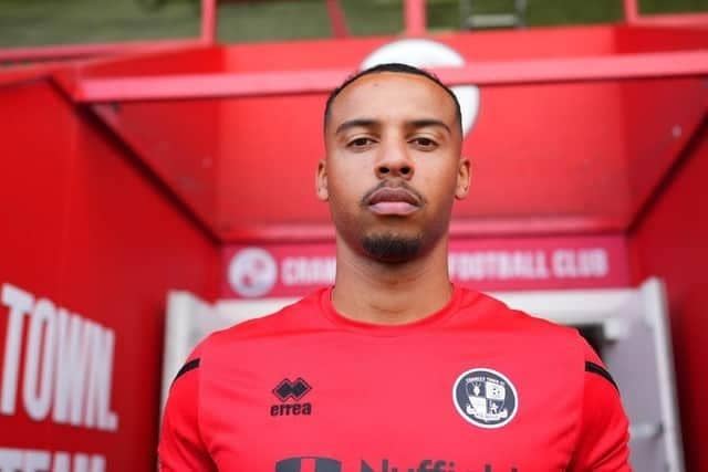 Jojo Wollacott has joined Crawley Town from Hibernian on a permanent transfer. He will be part of a very different looking Crawley this season. Picture courtesy of Crawley Town FC