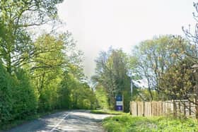 There are reports of a fallen tree and fallen power cables on the A281 Guildford Road. Photo: Google Street View