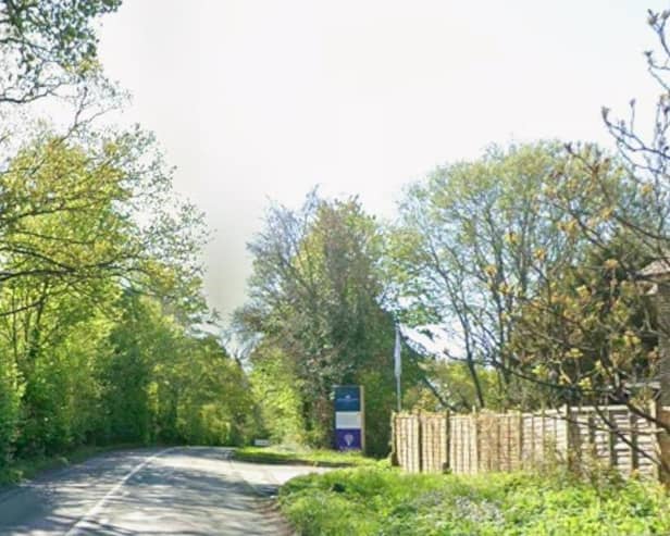 There are reports of a fallen tree and fallen power cables on the A281 Guildford Road. Photo: Google Street View