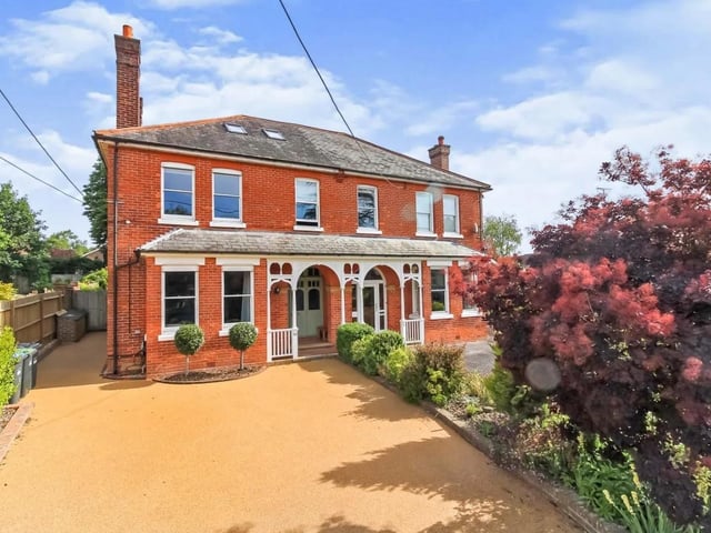 The Edwardian semi-detached family home is situated in a prime residential location