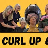 Steyning Drama Company presents Curl Up & Die at The Barn Theatre in Southwick