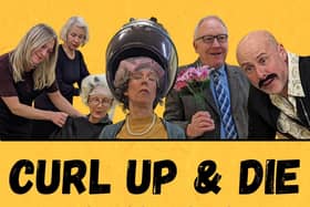 Steyning Drama Company presents Curl Up & Die at The Barn Theatre in Southwick