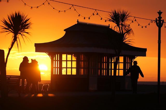 Worthing has made a name for itself with its stunning sunset scenes