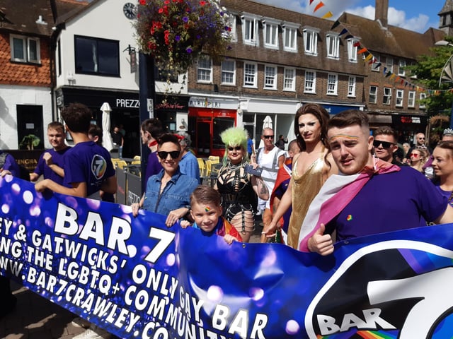 Crawley Pride 2022 picture gallery