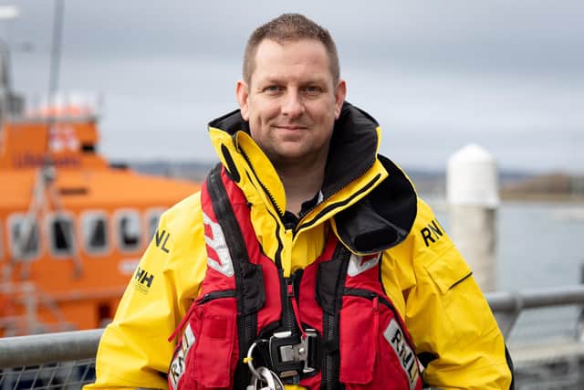 Poole RNLI volunteer Dave Riley. Picture from RNLI/Nathan Williams