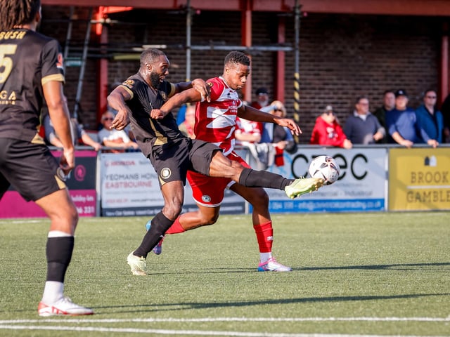 Eastbourne Borough v Boreham Wood in the FA Cup
