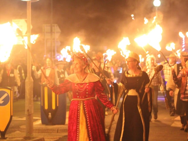 The procession