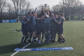 Hassocks Fatboys celebrate their title win | Contributed picture