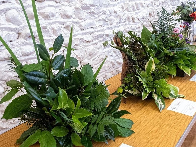 Floral art at East Preston and Kingston Horticultural Society’s annual flower show