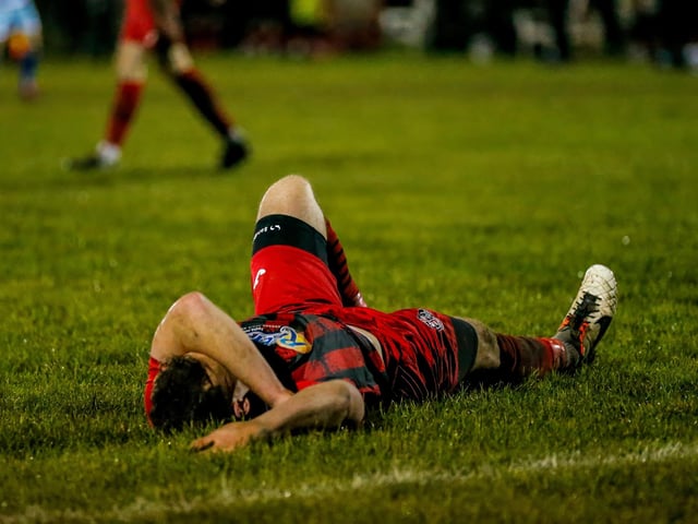 Action from Eastbourne Borough's 2-1 win at Wick in the Sussex Senior Cup