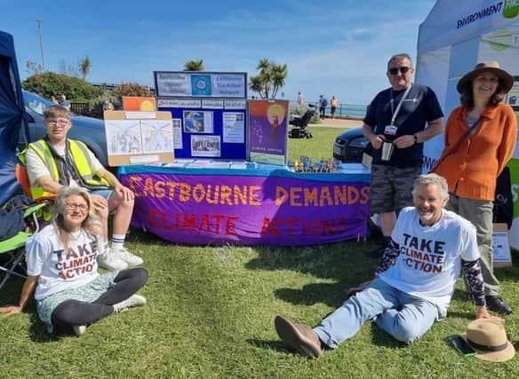 Eastbourne Eco Action Network and Eastbourne Climate Coalition (ECC) volunteers