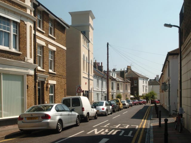 York Road from Grove Road.