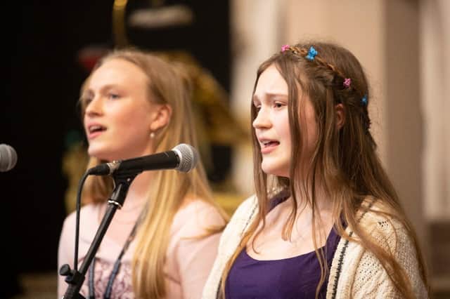 Pupils perform at St Michael's Church in Lewes to raise funds to support girls' education in Morocco