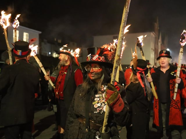 Rye Bonfire 2024. Photo by Andrew Clifton