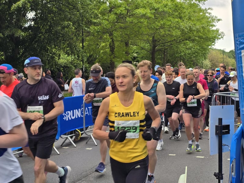 Run Gatwick 2026 half marathon and 5k