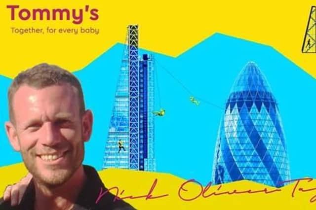 Hove Red Watch manager Nick Oliver-Taylor from East Sussex Fire & Rescue Service is taking on a Skyscraper Challenge