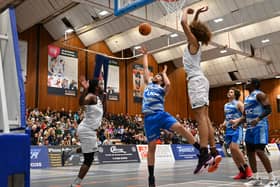 Worthing Thunder in home action against Barking Abbey earlier in the season | Picture: Gary Robinson