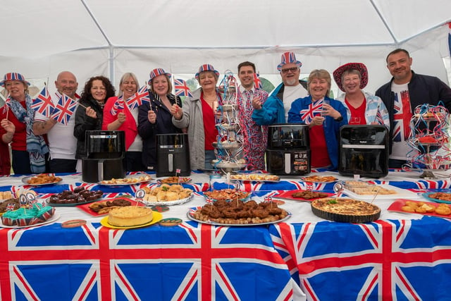 Residents of the aptly named, Fry Crescent in Burgess Hill, came together earlier today to host a first of its kind fully ‘air fried’ street party