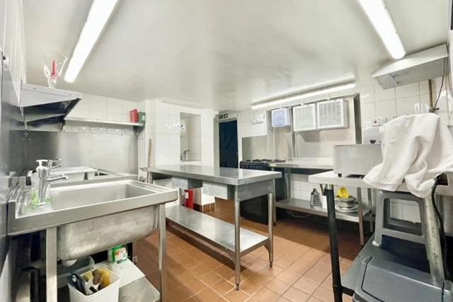 Fully fitted commercial kitchen