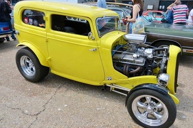American classic car show