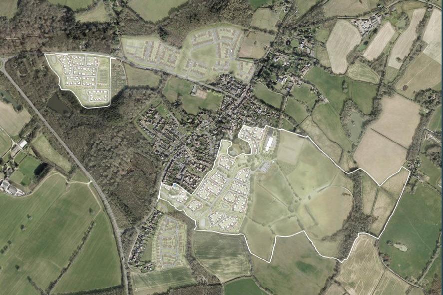 East Sussex village group call for review of plans for 275 new homes