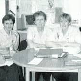 Some of the nursing team in 2001. All photos from Hospice in the Weald