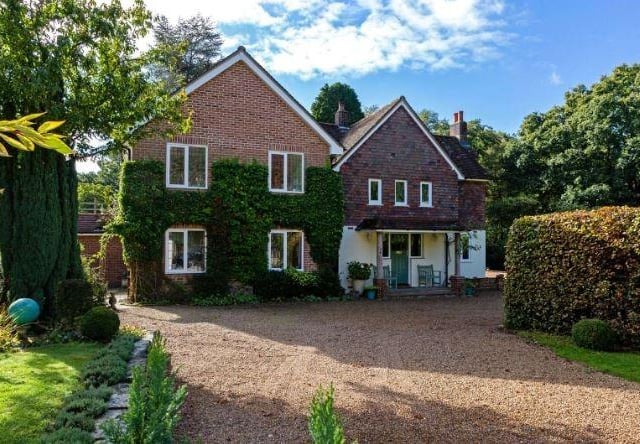 Brentleigh is set in about four and a quarter acres, roughly arranged half as formal gardens and grounds surrounding the house, and half as paddock in which is sited a substantial steel barn. The property is a haven for wildlife and is enclosed by a natural screen of mature trees and hedgerows, with a meandering tree-lined stream and bluebell woodland to the south.