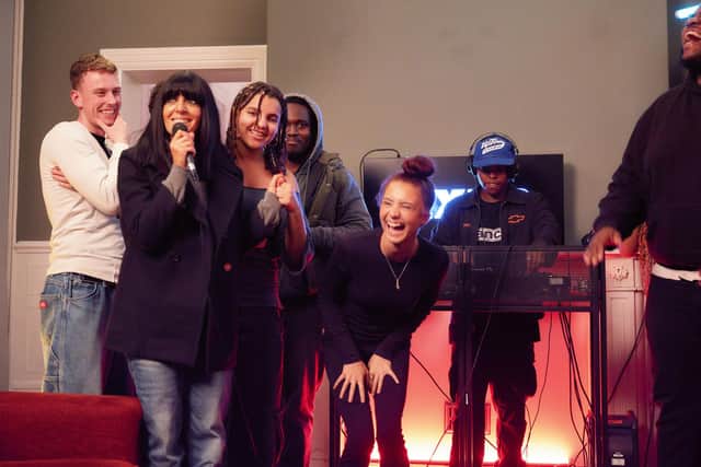 Claudia Winkleman meets Brighton based youth group AudioActive