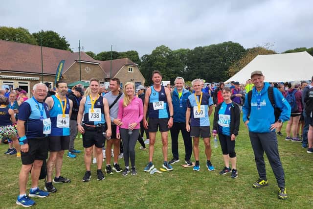Burgess Hill Runners at Barns Green | Picture courtesy of Mark Santer