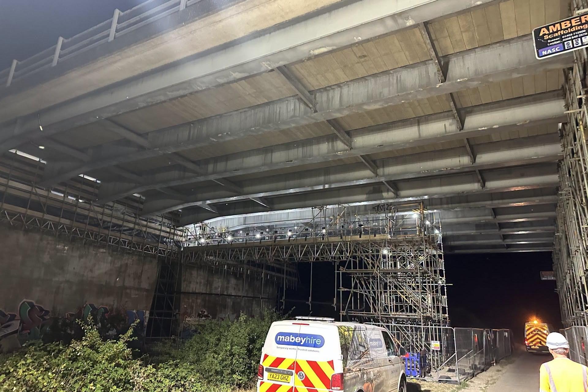 East Sussex Highways making 'good progress' on major Shinewater Bridge ...