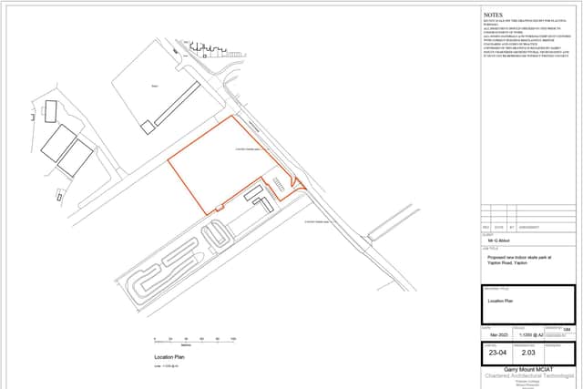 Plans for the site