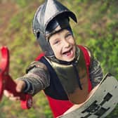 jousting and dressing up is popular with kids