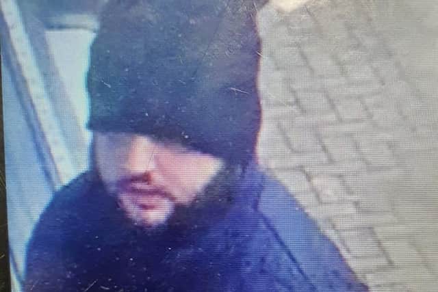 If you recognise the man, or have any information, contact police online or call 101 quoting serial 1172 of 31/12. Photo: Sussex Police