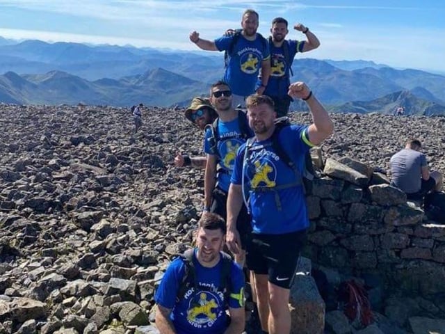 Three Peaks charity challenge