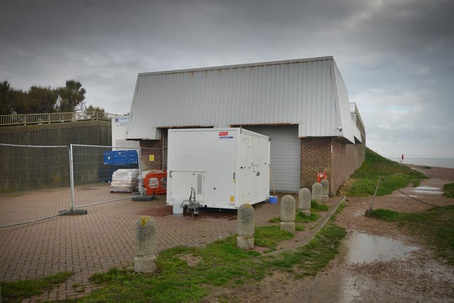 Southern Water's wastewater pumping station at Galley Hill in Bexhill. 