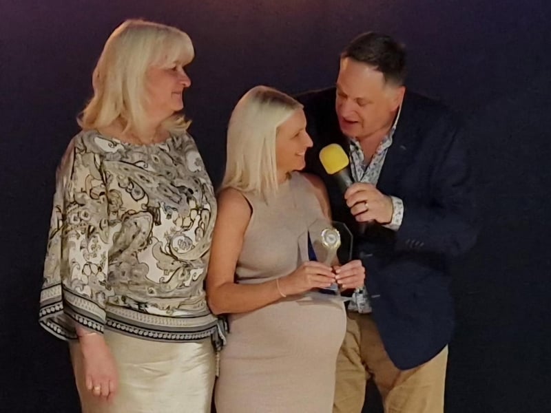 Carer of the Year winner Katrina Cozzi