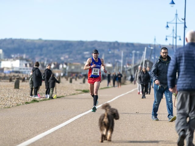 Images from the 2024 Eastbourne Half Marathon