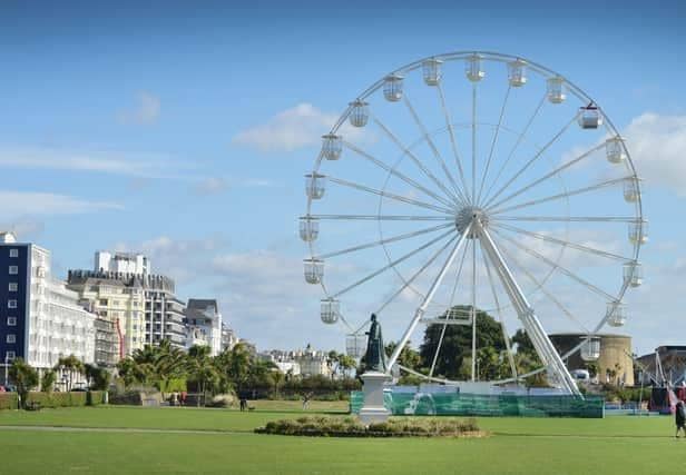 The Big Wheel on the Western Lawns.