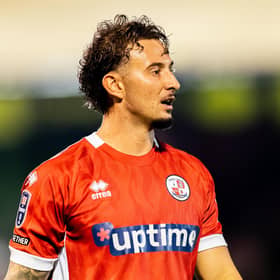 Crawley Town's Dylan Morgan | Picture: Kyle Hemsley