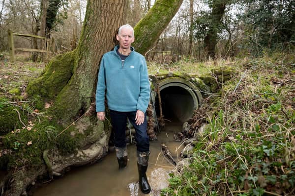 Lib Dem Horsham spokesman John Milne is demanding tougher action to stop sewage being pumped into rivers and waterways across the Horsham district