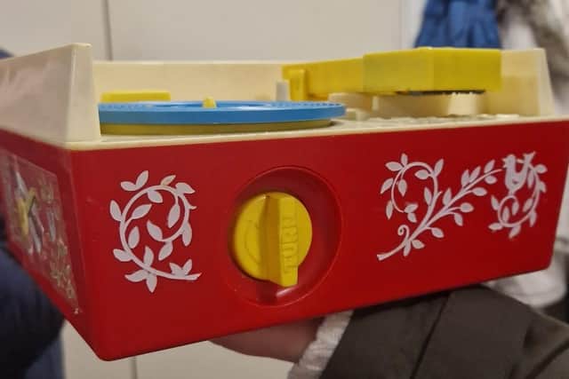 The Fisher Price Record Player at Lindfield Repair Café